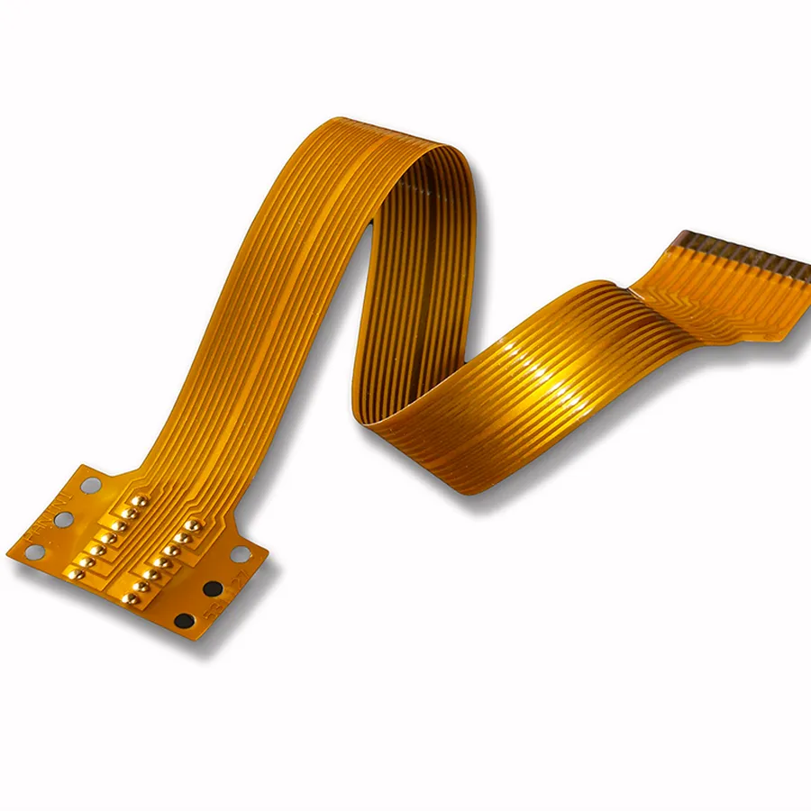 A sample of polyester flexible circuit board.
