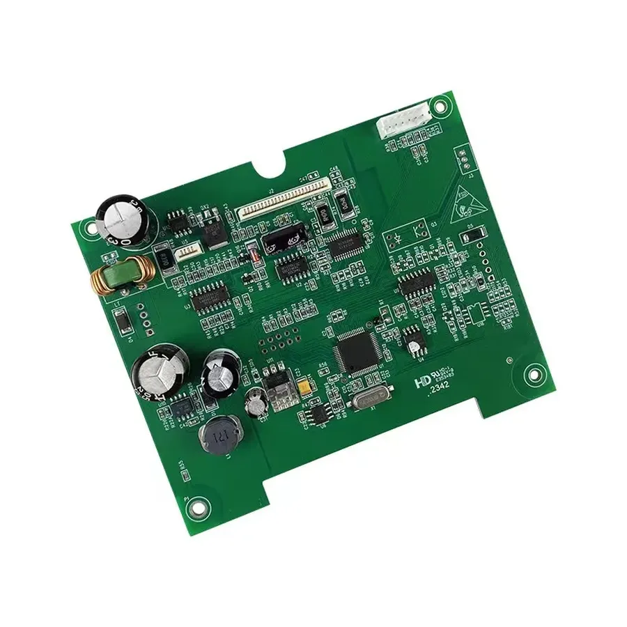A close-up view of a specialized PCB designed for a specific application.