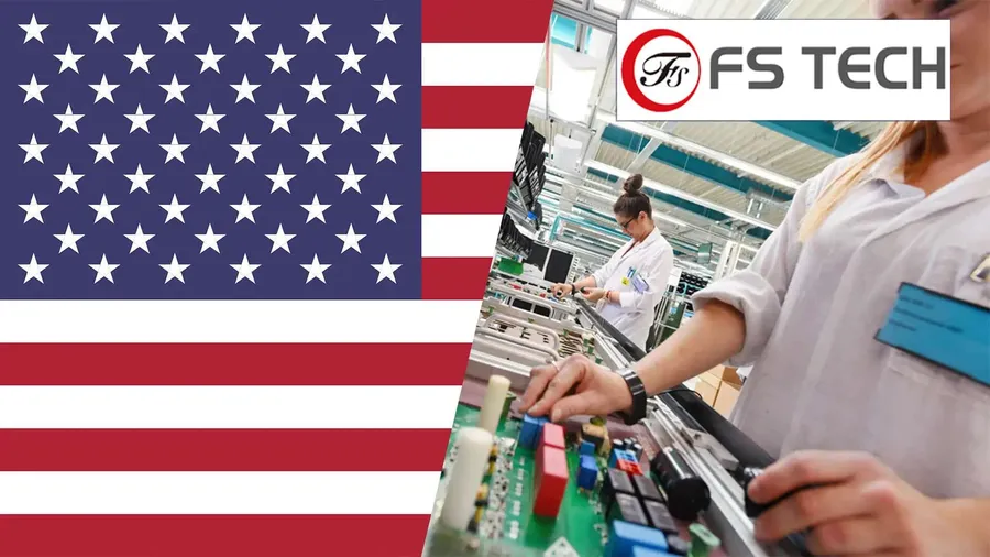 An American PCB factory facility.