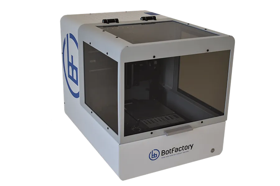 A variety of materials and components used with the BotFactory SV2.