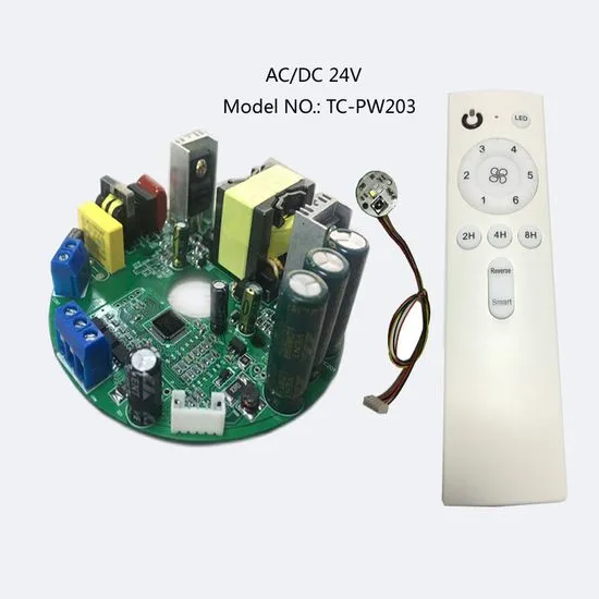 A smart BLDC fan PCB with advanced features.