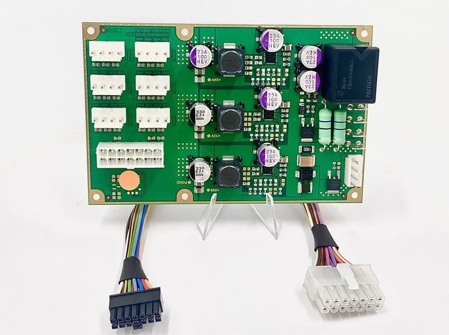 Various logos of different PCB manufacturers.