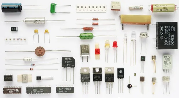 A website displaying various electronic parts for sale.