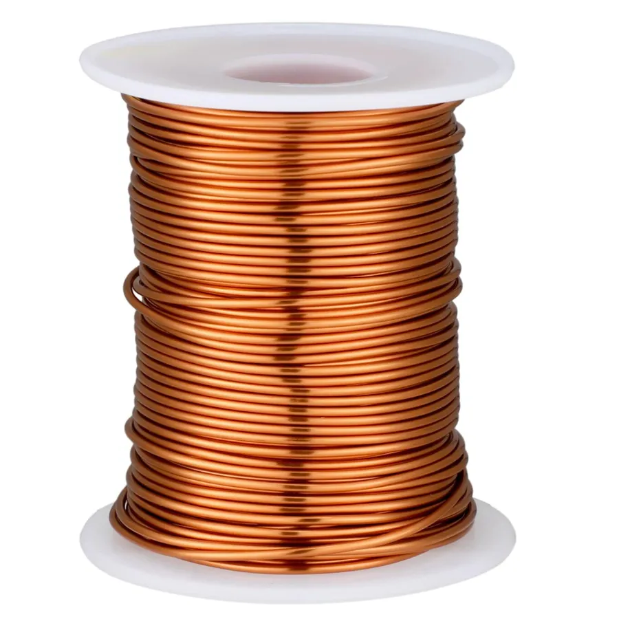 A set of various color insulated wires.