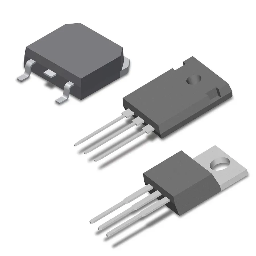 A diagram depicting the structure of a depletion mode MOSFET.