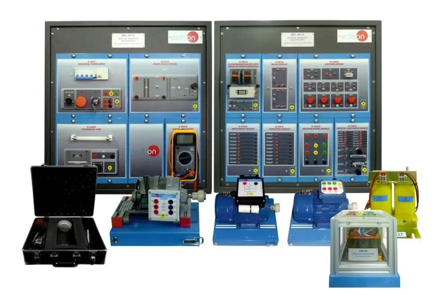 An example of a completed electronic circuit board in use.