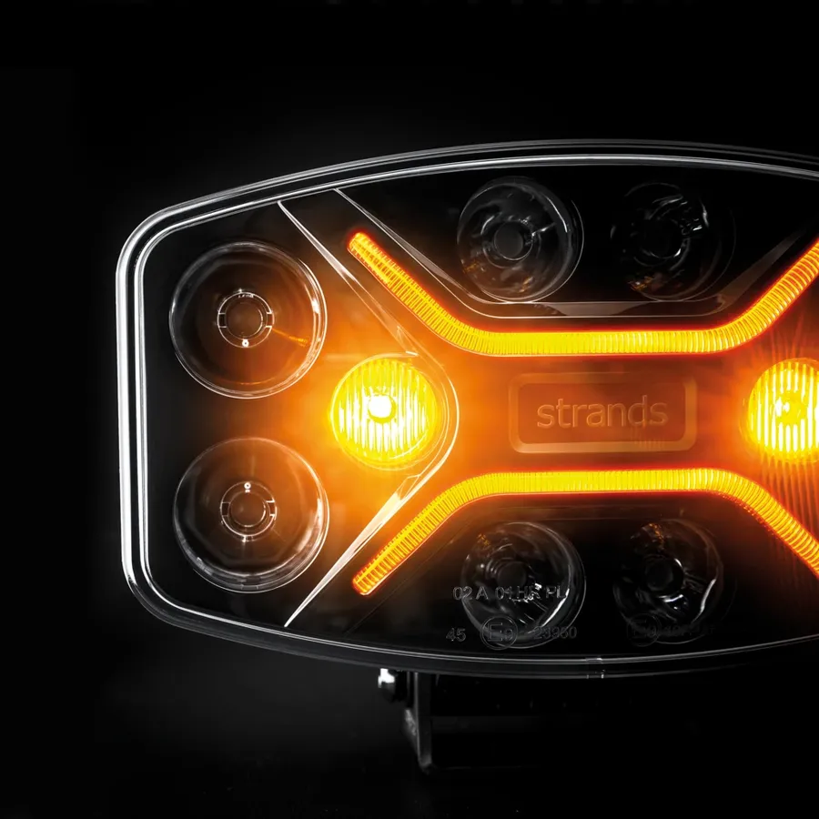 An LED PCB used in automotive headlight.