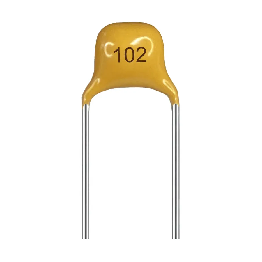 Various types of capacitors, including ceramic and film capacitors.