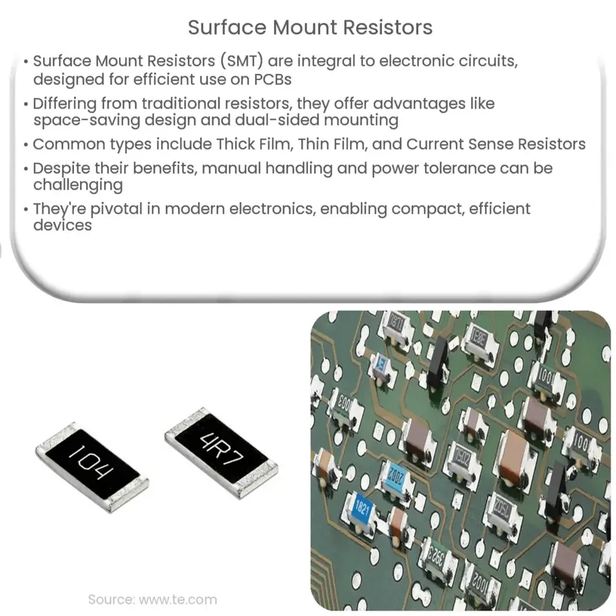 A surface mount 22k ohm resistor.