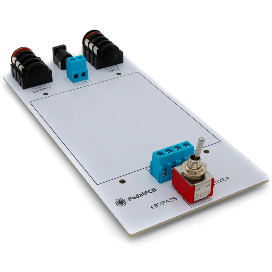 A comparison of pedal PCBs from different brands.