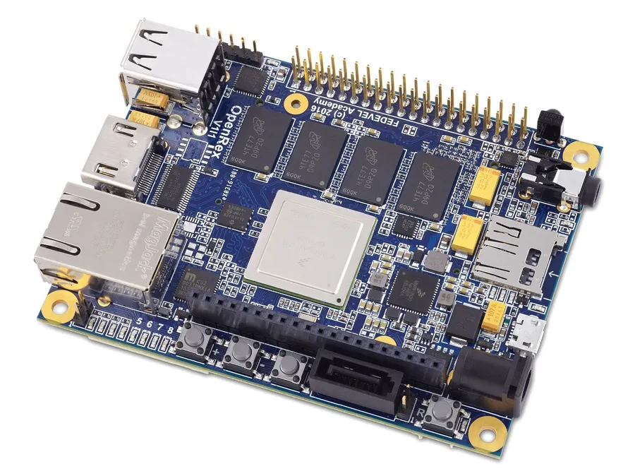 A PCB design in an open-source hardware project setup.