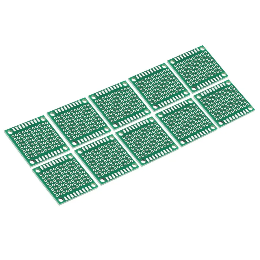 Various types of perfboard PCB boards.