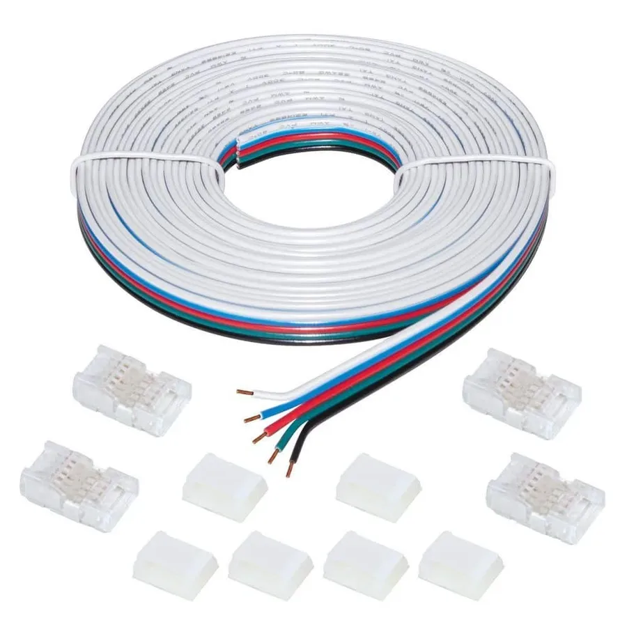 Wiring and connectors used in LED assemblies.