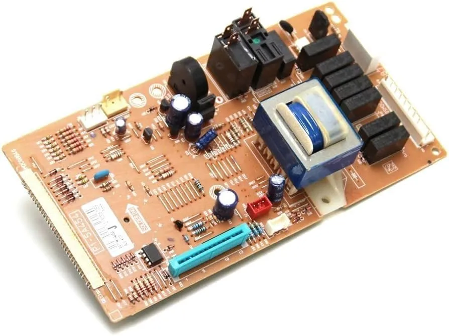 A comparison of OEM and aftermarket AC PCB boards.