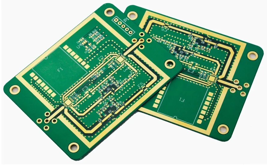 A rigid PCB ready for assembly.