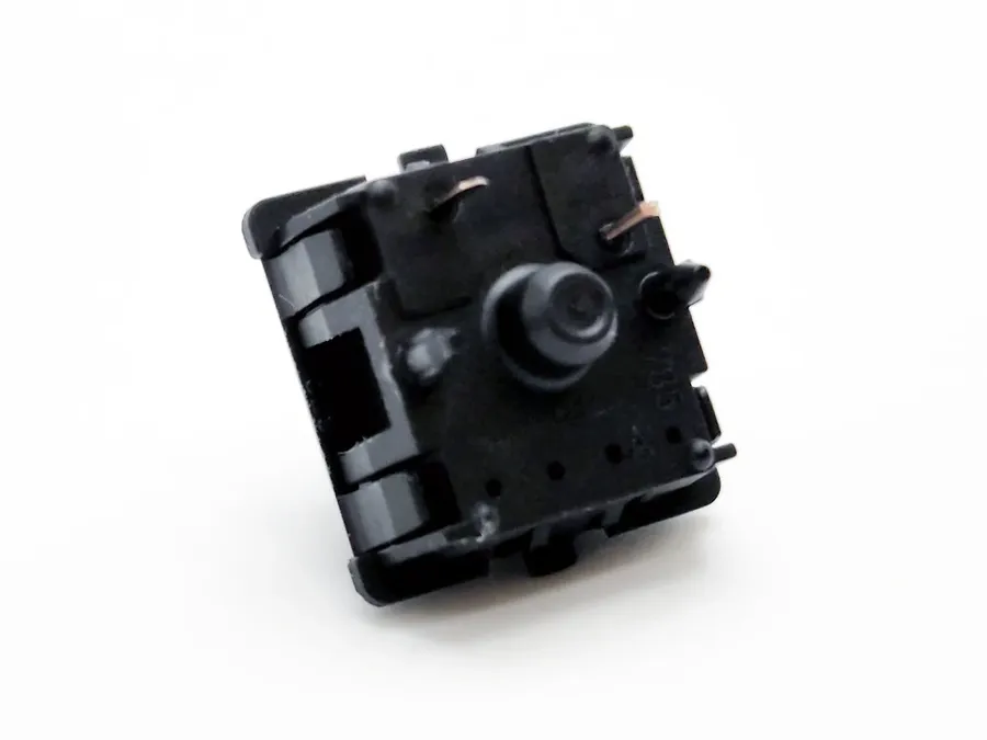 A close-up of a plate mount switch and its mounting plate.