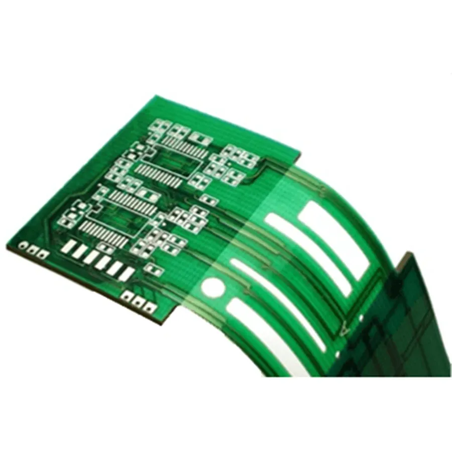A flexible circuit board used in drone design.