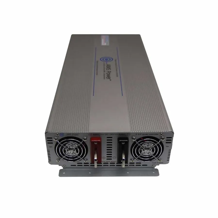 A large industrial inverter unit, showcasing its application.