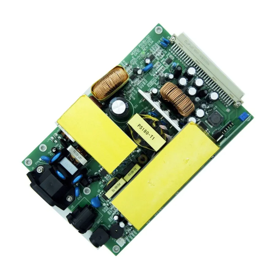 An inverter PCB used in a solar power system.