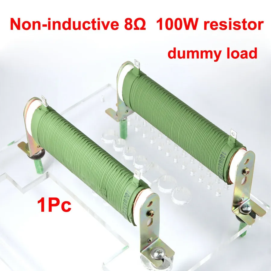 An audio amplifier circuit board showing a 1 ohm 10 watt resistor.