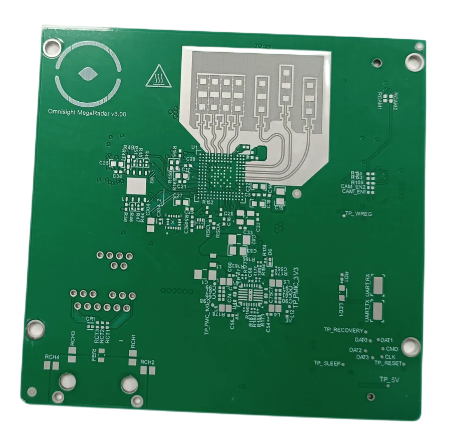 A radar system using Rogers PCB