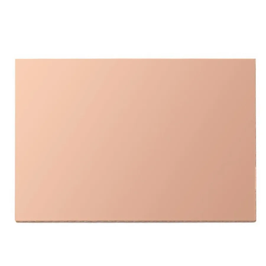 A single-sided copper clad board.