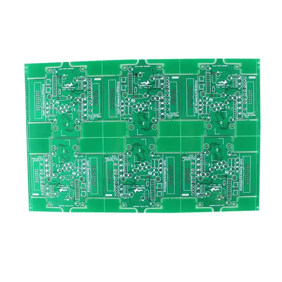 A assembled product with 2-layer PCB.