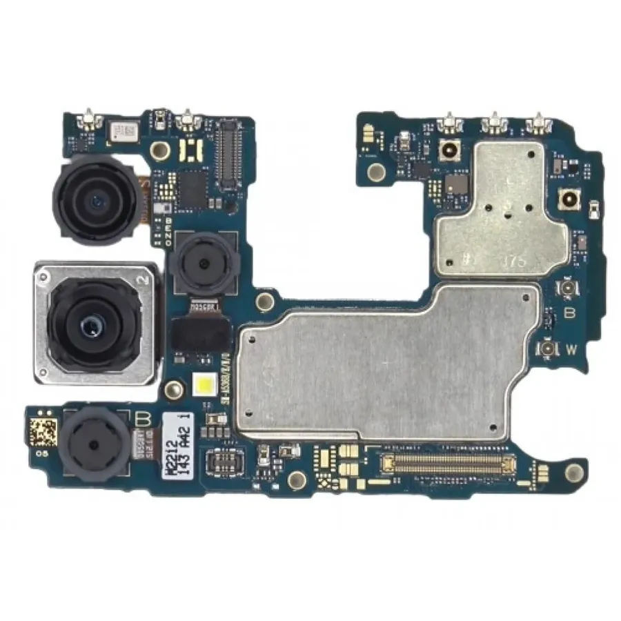 A conceptual design of a futuristic mobile PCB.