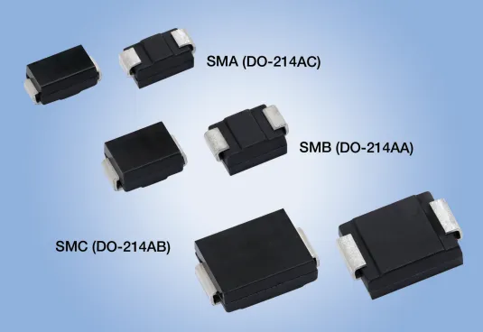 Various diode packages.