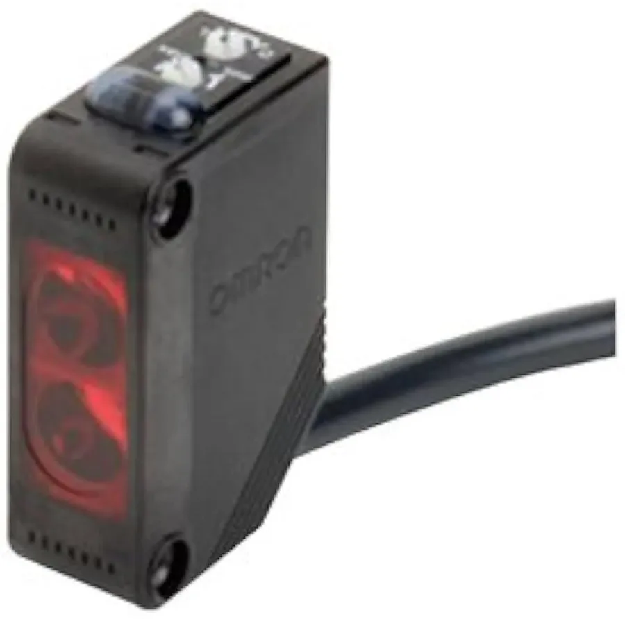 An assortment of different Omron sensors.