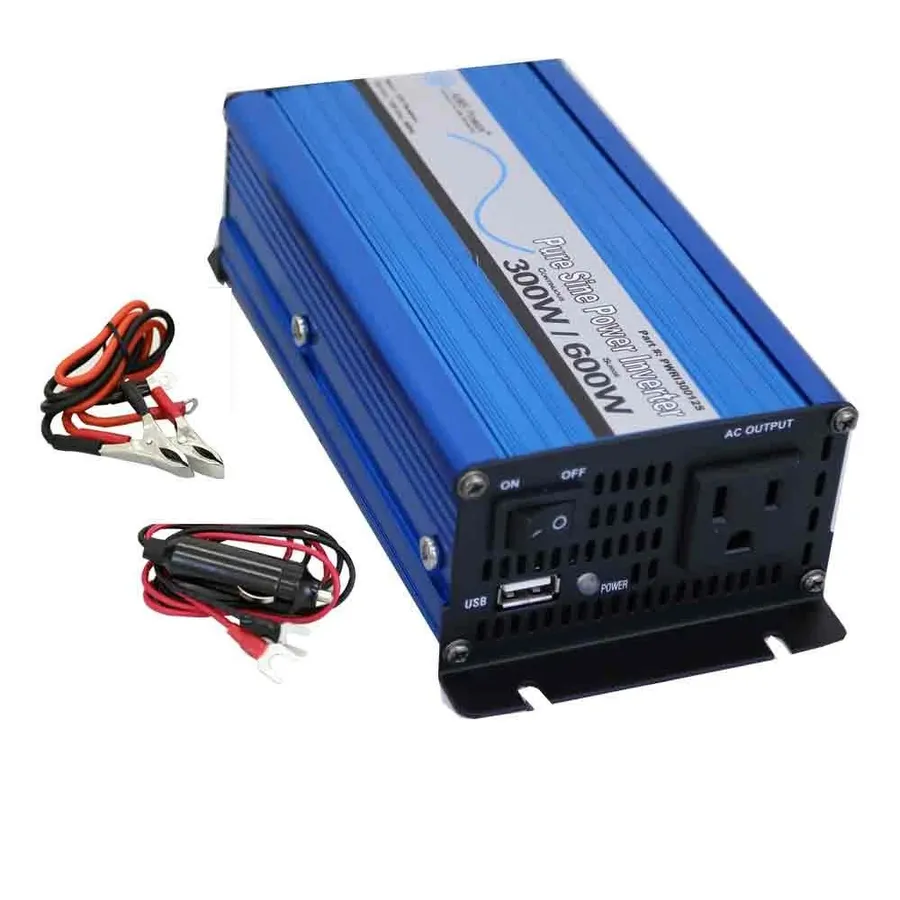 A pure sine wave inverter unit.