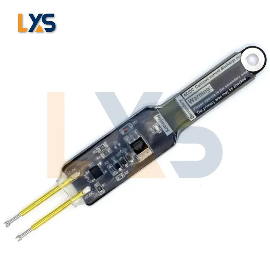 Tools used for replacing a capacitor.