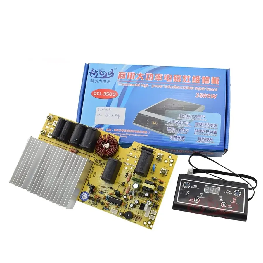 A refurbished Bajaj induction cooker PCB.