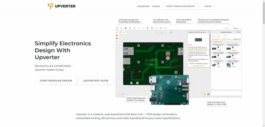 Upverter website