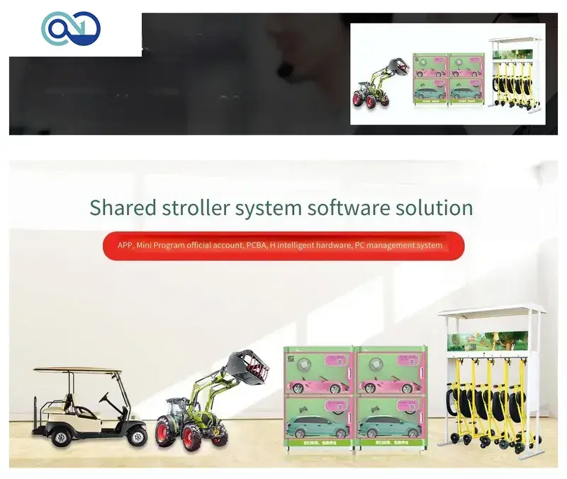 Shared Stroller/Children's Vehicle Solution