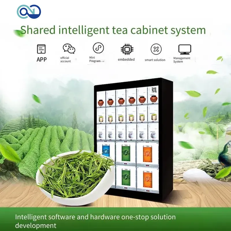 Shared AI Smart Tea Cabinet Solution
