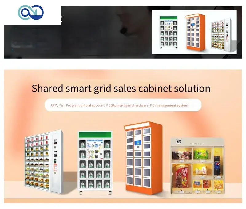 Shared Smart Grid Vending Cabinet Solution